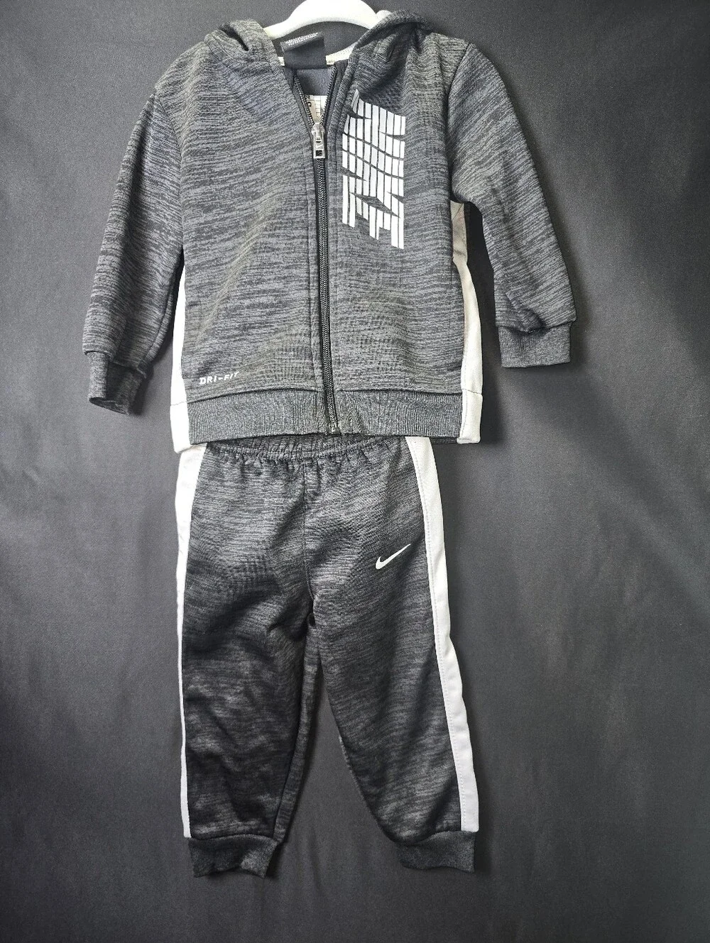 Nike Kids' Gray Dri-FIT Track Pants - Gray